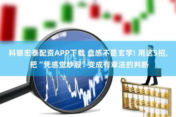 科银宏泰配资APP下载 盘感不是玄学! 用这5招, 把“凭感觉炒股”变成有章法的判断